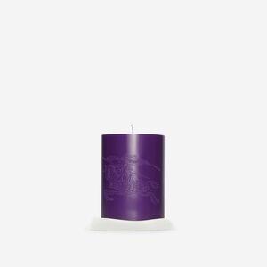 Burberry woodfire And Clove Candle Ribbon Purple 5.5 X 3.9 Inches